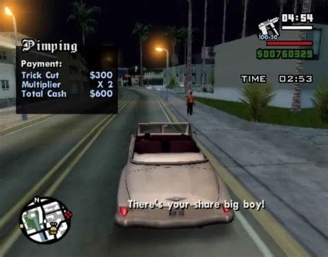 Pimping Missions Gta San Andreas Side Missions Guide