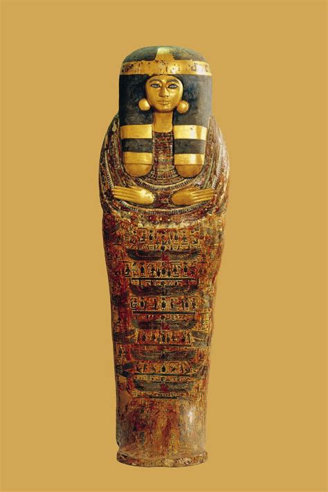 Coffin Of A Priestess Ancient Egypt Egypt Egypt Mummy