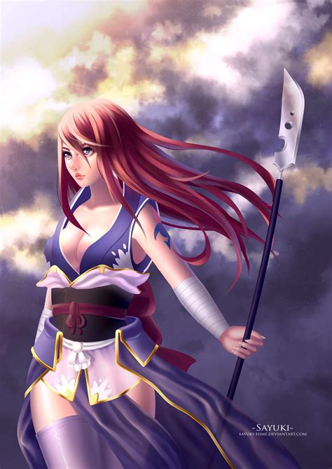 Anime Series Characters Fairy Tail Girl Bandage Kimono