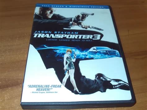 Transporter 3 Dvd Widescreenfull Frame 2008 Jason Statham 650