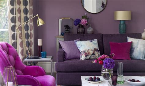 Purple Living Room Ideas Ideal Home