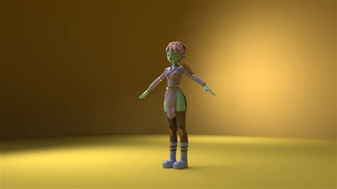 3d Elf Character Modelling On Behance