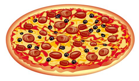 Pepperoni Pizza Clipart Transparent Png Stickpng