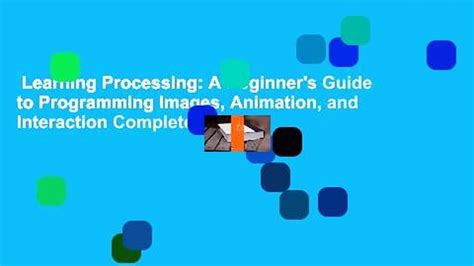 Learning Processing A Beginners Guide To Programming Images
