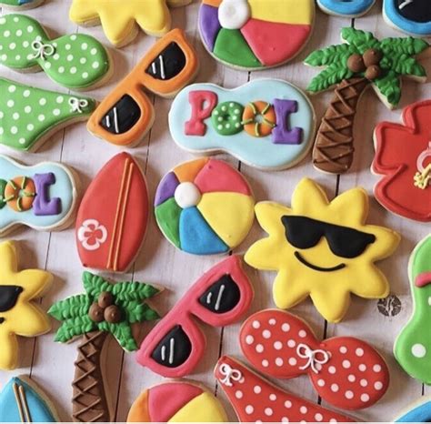 50 Best Ideas For Coloring Summer Themed Cookies