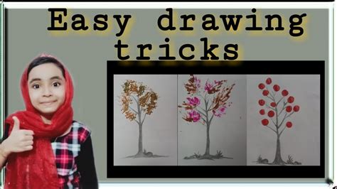 Easy Drawing Tricks Youtube