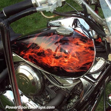 Having a hole in your car or motorcycle gas tank can be a serious problem and a potentially dangerous situation to have. New Natural Flame | Powersportswraps.com