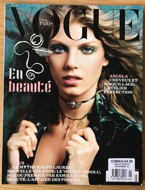 Vogue Paris No 832 November Foreign Original Fashion Magazine Etsy Uk