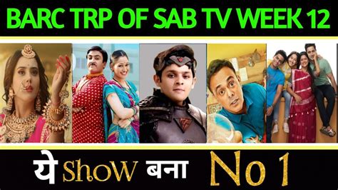 Sab Tv All Shows Trp Of This Week Barc Trp Of Sab Tv Trp Report Of
