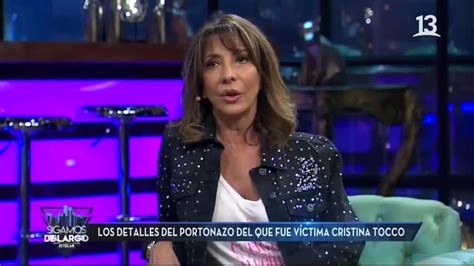 Cristina Tocco Entregó Detalles De Portonazo Del Que Fue Víctima