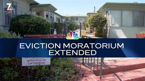 Nightly Check In Eviction Moratorium Extended For Renters Nbc 7 San Diego