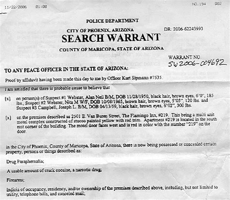 Search Warrant La Imc