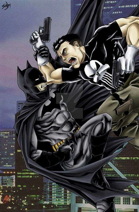 Batman Vs Punisher Batman Vs Fictional Characters Marvel