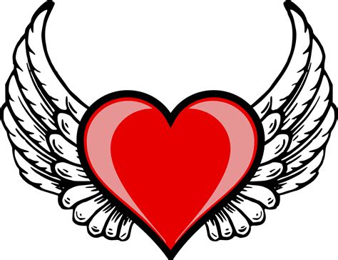 Heart Wing Amor - Free vector graphic on Pixabay png image