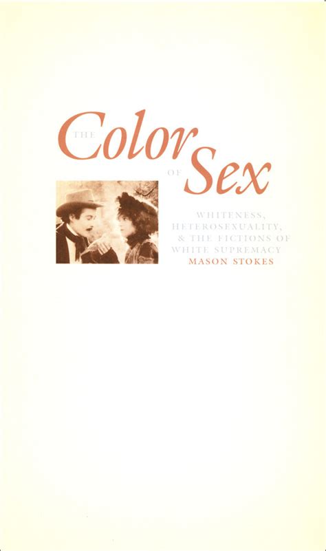 Duke University Press The Color Of Sex