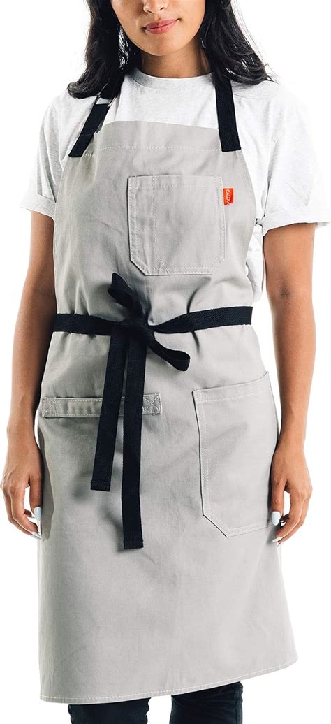 Caldo Daily Cotton Kitchen Apron For Cooking Mens And