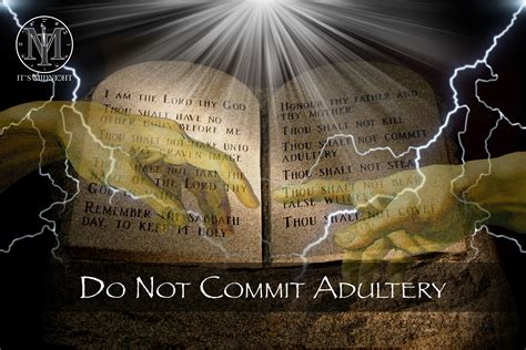 the 7th commandment do not commit adultery — it s midnight ministries