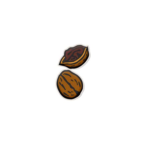 Hazelnuts Icon Isolated Sign Symbol 16780059 Png