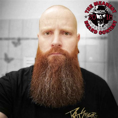 Contestants 1 To 8 The 2018 Meanest Beard Worldwide Contest Mean