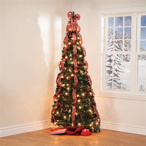 Check spelling or type a new query. Holiday Peak Pull-Up Christmas Tree, Pre-Lit and Fully ...