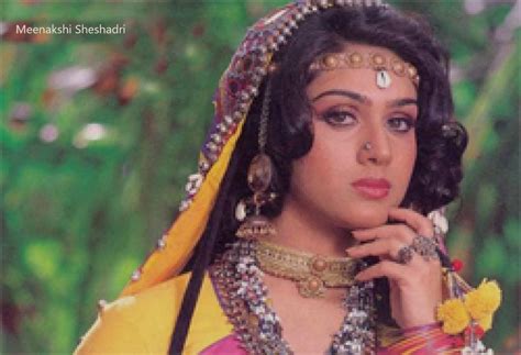 Meenakshi Seshadri Why Didnt She Marry Kumar Sanu Bollywood Stars