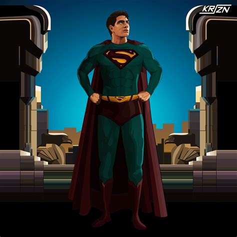ArtStation - Brandon Routh Superman Returns Suit v.2