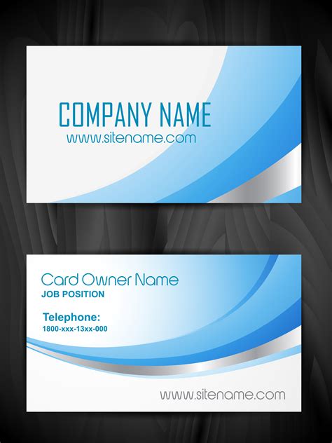 Name Card Design Vector Art Icons And Graphics For Free Download