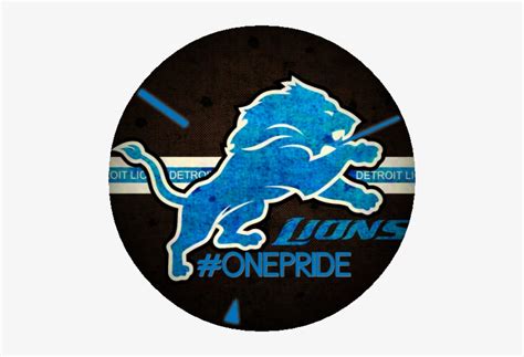 Detroit Lions Detroit Lions Logo Black Free Transparent Png