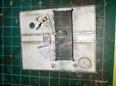 The official german designation was sturmmörserwagen 606/4 mit 38 cm rw 61. GR Modeler: SturmTiger Interior painting part_2