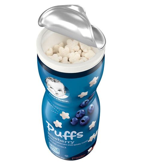 A sample meal plan here's an example. Gerber Gerber Puffs Baby Food Blueberry Cereal Snack 42g ...