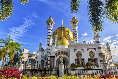 Ubudiah Mosque In Kuala Kangsar Malaysia Stock Image Image Of Pray