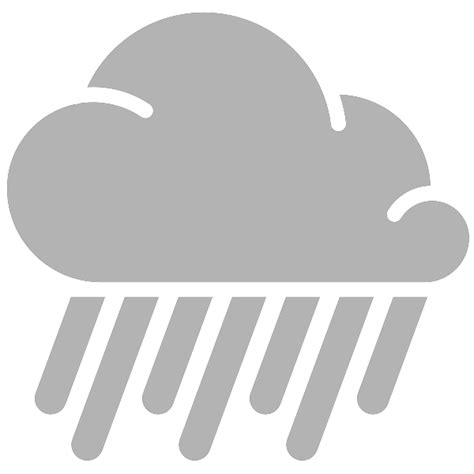 Simple Weather Icons Rain Svgvectorpublic Domain Icon Park