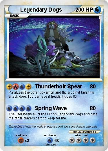 Due to a new executive order the deadline for a change of enrollment has been extended up until february 16th. Pokémon Legendary Dogs 3 3 - Thunderbolt Spear - My Pokemon Card
