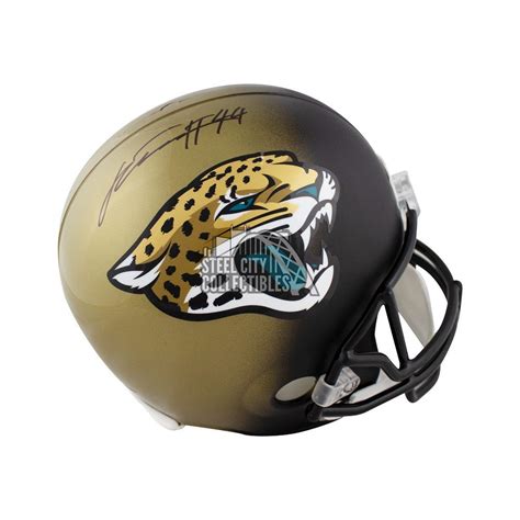 Myles Jack Autographed Jacksonville Jaguars Full Size Football Helmet