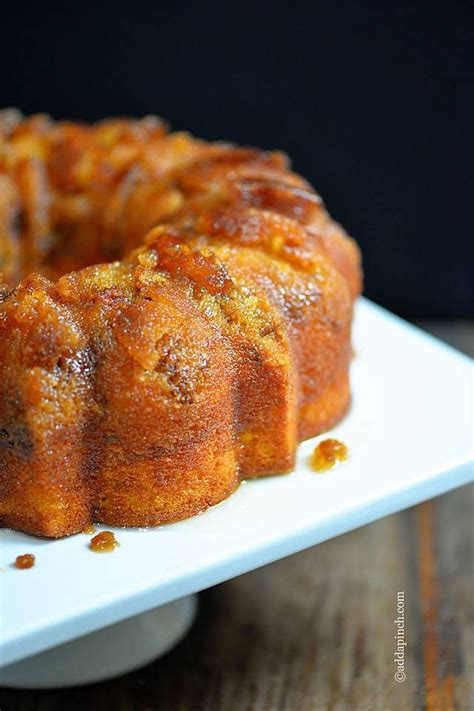 An easy bundt cake made with cake mix, instant pudding, sour cream and chocolate chips! Rum Pudding Cake | Recipe | Rum cake, Cake recipes, Desserts