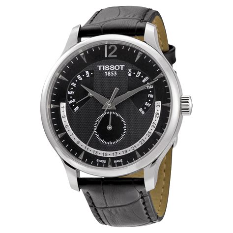 With a strong international presence in over 160 countries, tissot is dedicated to respecting tradition, while underlining its core values of performance, precision and setting new standards. Tissot T063.637.16.057.00 Tradition Perpetual Calendar Mens Quartz Watch