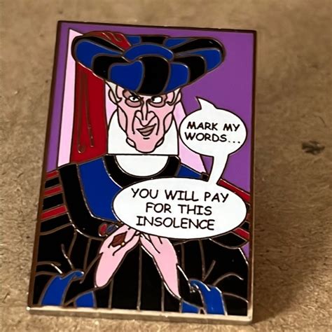 Disney Accessories Villains Comic Book Mystery Pin Frollo Pin