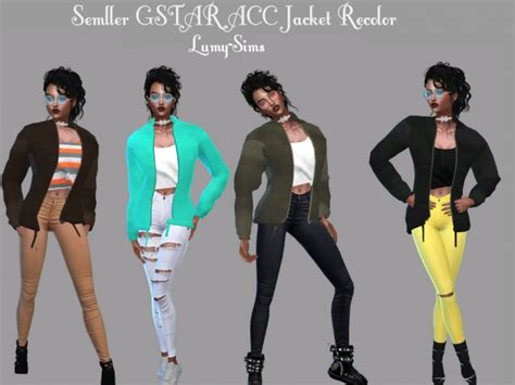 Lumy Sims Semller Jacket At Teenageeaglerunner Sims 4 Updates