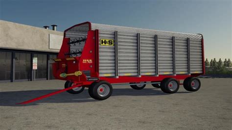 Ls19 Hs Wagon V 1000 Silage Mod Für Landwirtschafts Simulator 19