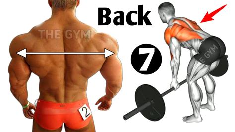 7 Fastest Effective Bigger Back Exercises Back Workout Youtube