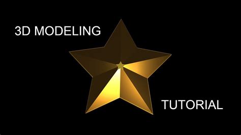 Modeling And Texturing Star Tutorial In 3ds Max Beginner Youtube