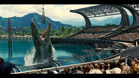 Jurassic World Mosasaurus Scene
