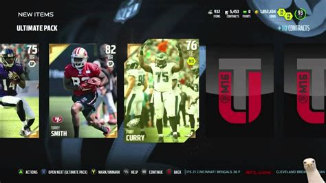 Madden 16 Ultimate Team 100 Ultimate Bundle Opening Xbox One