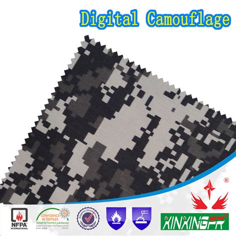 Army Military Uniform Camouflage Cotton Canvas Workwear Garment Fr