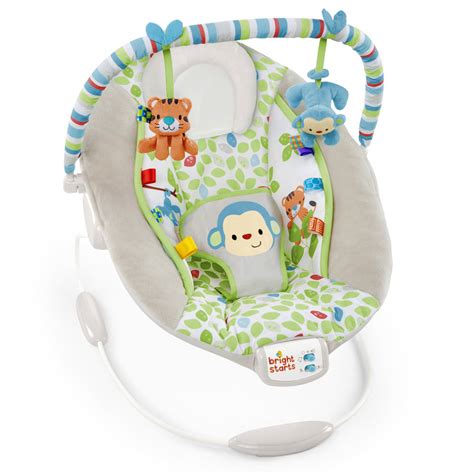 Bright Starts Vibrating Babyinfant Cradling Bouncer Chair Seatmusic