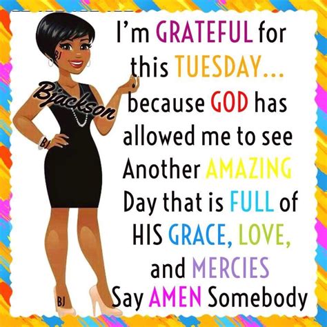 Tuesday Blessings Images African American Women Quotes News Update