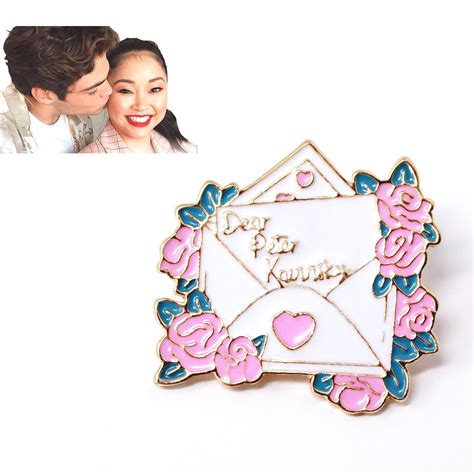 Peter Kavinsky Love Letter Enamel Pin From Netflix To All The Boys Ive