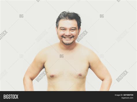 Asian Man Fat Body Image Photo Free Trial Bigstock