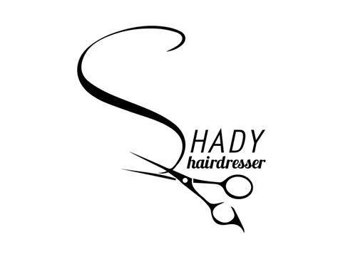 Vyrų kirpykla vilniuje ir kaune. Shady hairdresser logo..! on Behance