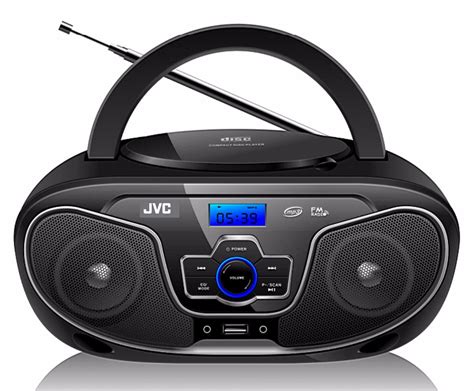 JVC - JVC RD-N327 Bluetooth Portable Radio and CD Player With USB and ...